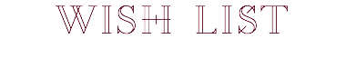wish LiSt