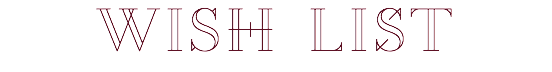 wish LiSt